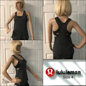 Lululemon Turbo Tank/Sports Bra Size 4